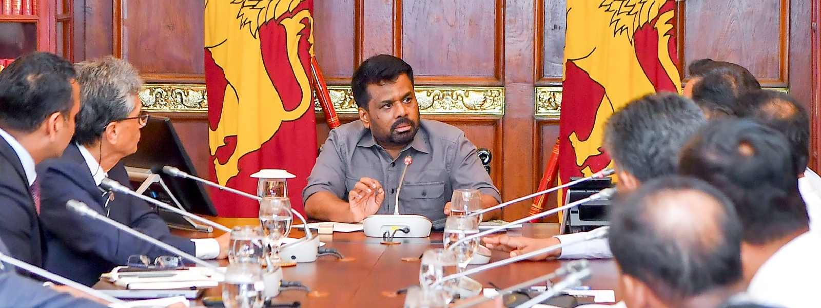 ඛනිජ කර්මාන්ත ක්ෂේත්‍රය සංවර්ධනය පිළිබඳ සාකච්ඡාවක්